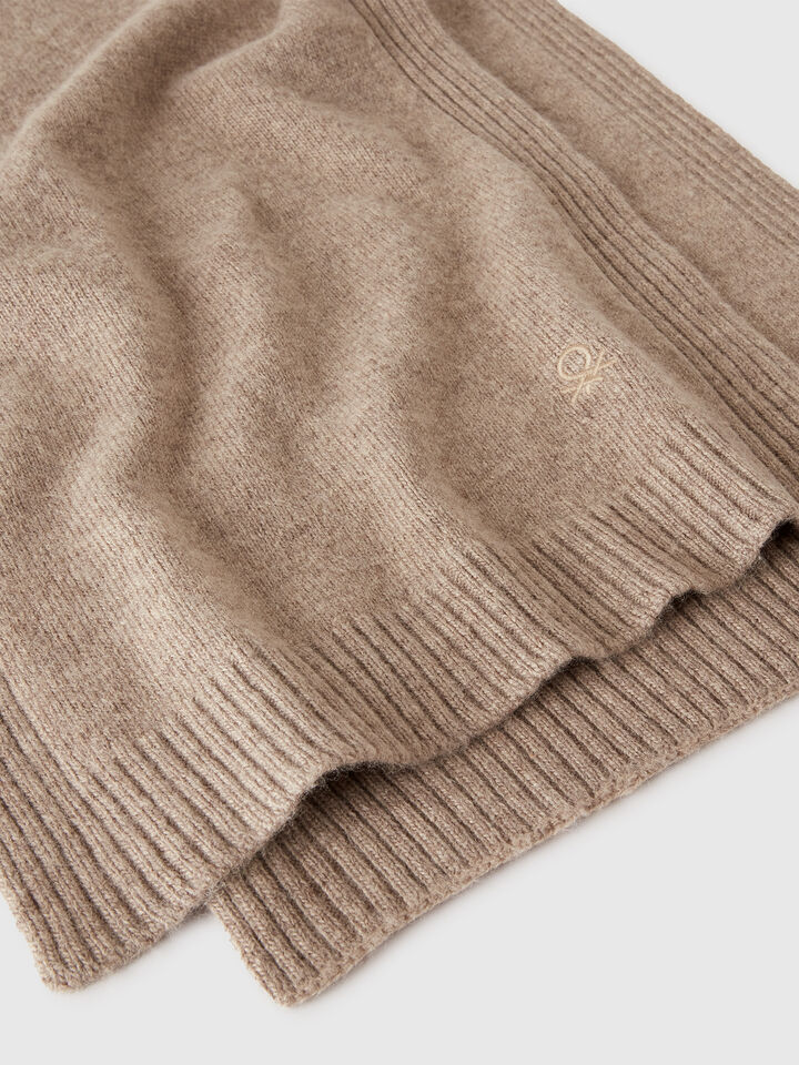 KNITTED SCARF Women image number 2